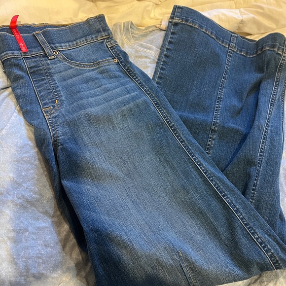 SPANX Pants - Spanx Seamed Front Wide Leg Jean